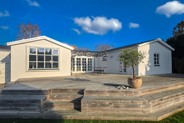 Forvandling med finesse: Baumit Facadepuds System giver nyt liv til karakterfuld villa