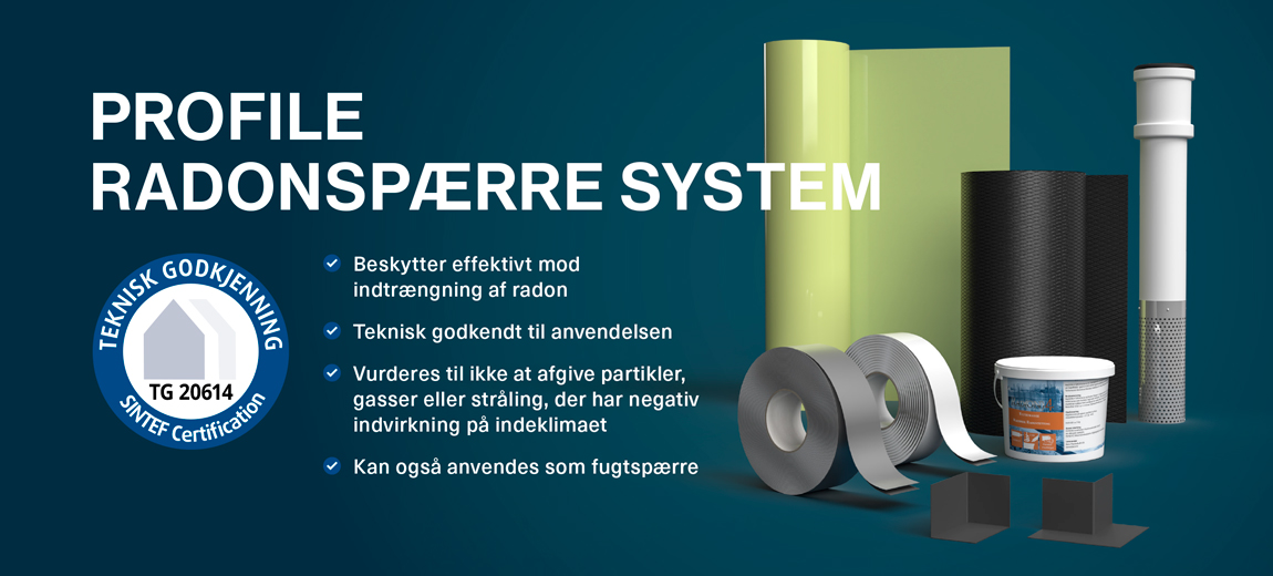 Profile Radonspærre System